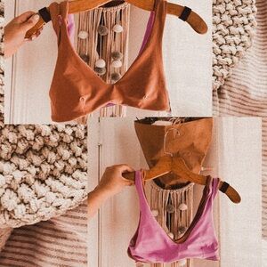 L*Space One Wave reversible bikini top